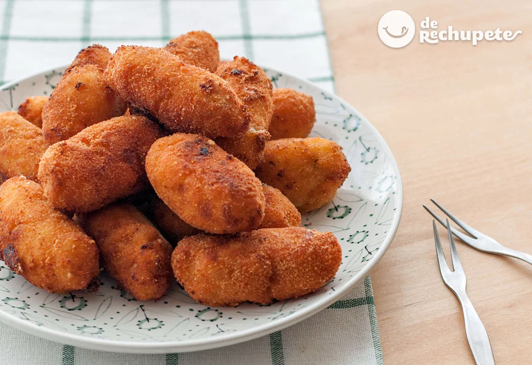 Croquetas caseras de jamón ibérico